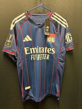Endrick Olympique Lyonnais 2025/26 Away Jersey